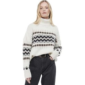 Barbour Nyla Knit Turtleneck Sweater • US 6 UK 10
